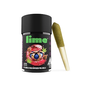 Lime - Lime King Louis XIII Live Resin & Hash Infused Lil' Limes Mini Pre-Rolls 3.0g