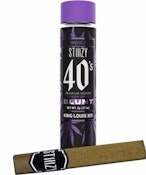 STIIIZY-King Louis XIII-40's-Blunt-Infused Pre Roll-Indica-Kief-40%+-2g