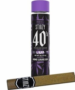 STIIIZY - STIIIZY-King Louis XIII-40's-Blunt-Infused Pre Roll-Indica-Kief-40%+-2g