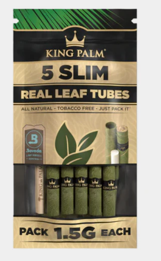 King Palm - King Palm "SLIM" Natural 5pk Main Image