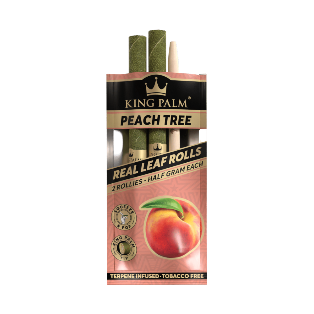 King Palm Peach Tree Hand Rolled Leaf Dual Pack (.5g - 2 pack) picture