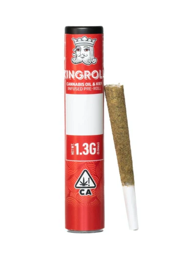 Kingroll - KingRoll | Ghost Train Haze x Screamsicle | Oil & Kief Infused Pre-Roll | 1.3g Main Image
