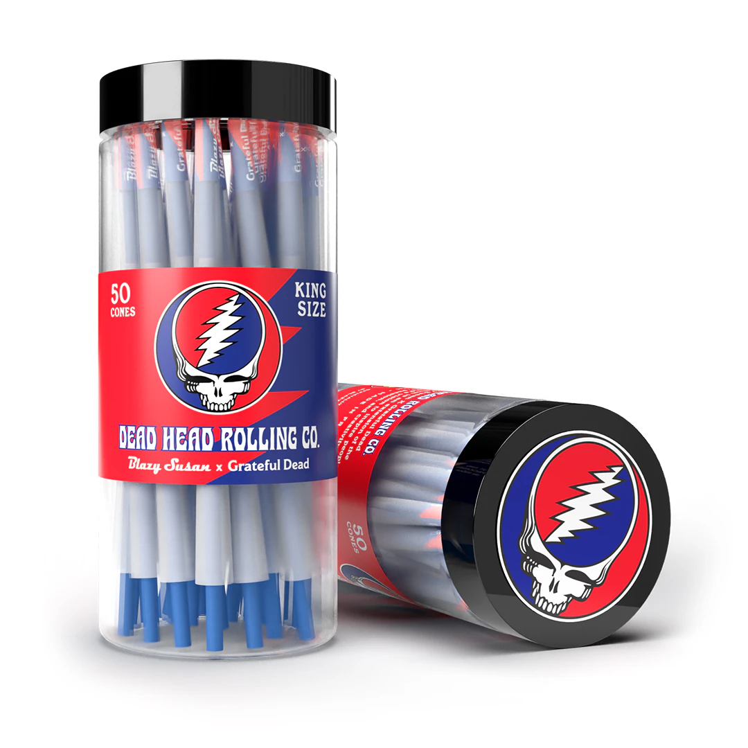 Blazy Susan - GRATEFUL DEAD KING SIZE CONES (50PK) - BLAZY SUSAN Main Image