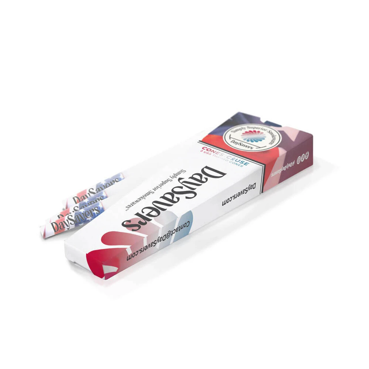 Day Savers - DaySavers 1 Gram King Size American Flag Pre Rolled Cones Main Image