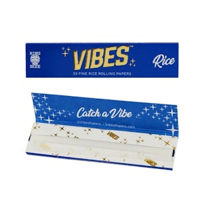 Vibes - Vibes Blue King Size Slim Rolling Papers