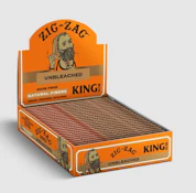 Zig Zag King Slim Unbleached Papers PD $3