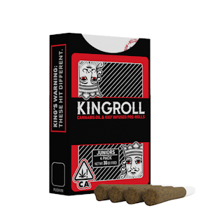 King Pen - Next Day - Cannalope AK x Cannalope Kush - Kingroll Jr 4 Pk (3g)