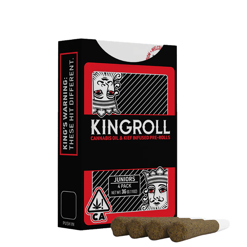 King Pen - Pineapple Breeze x Cannalope Kush - Kingroll Jr4pk (3g) Main Image
