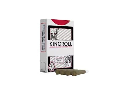 KING ROLL - King Roll -  0.75g 4pk (3g) Infused Pre-Roll Pack - Zoap x Permanent Marker 