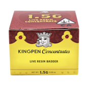 Canal St RNTZ (H) | 1.5g Live Resin Badder Concentrate | Kingpen