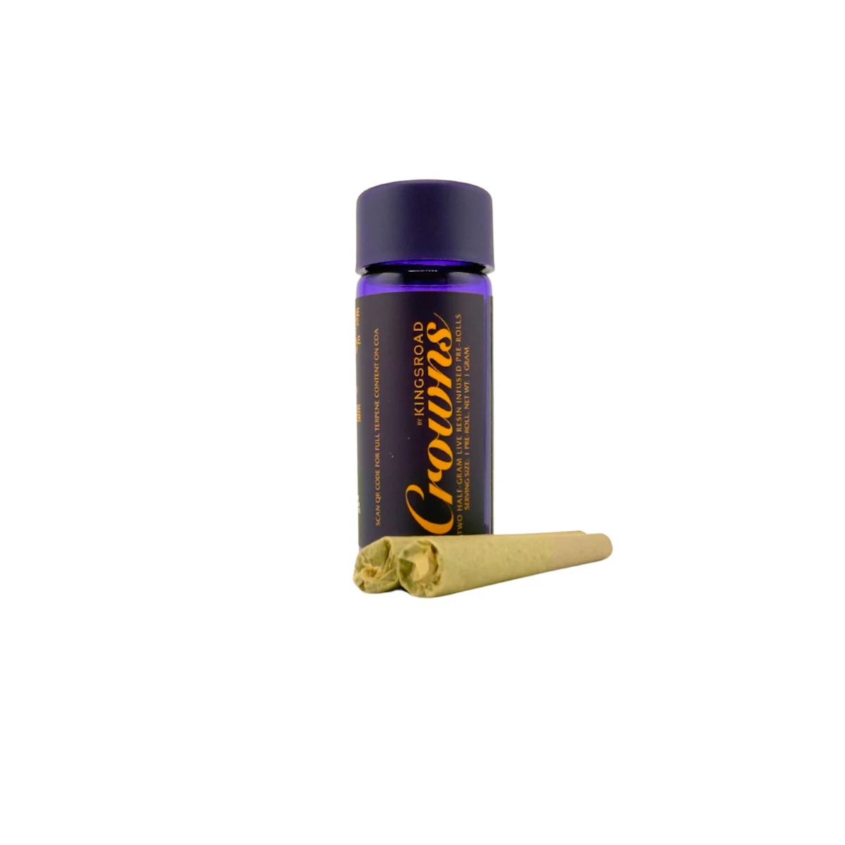 Kingsroad - Orange Haze x Strawberry Cough infused pre-roll | .5g, 2-pack Main Image