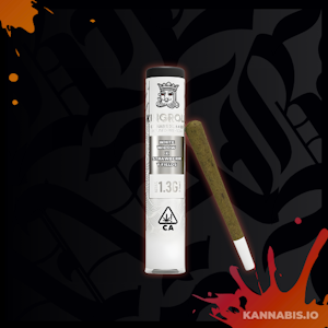 KingPen - Kingroll - Infused Pre-roll 1.3G - White Widow x Strawberry Fields