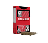 King Roll JR | Strawberry Cough x Lemoncello | Oil & Kief Infused Pre-Roll 4pk | 3g
