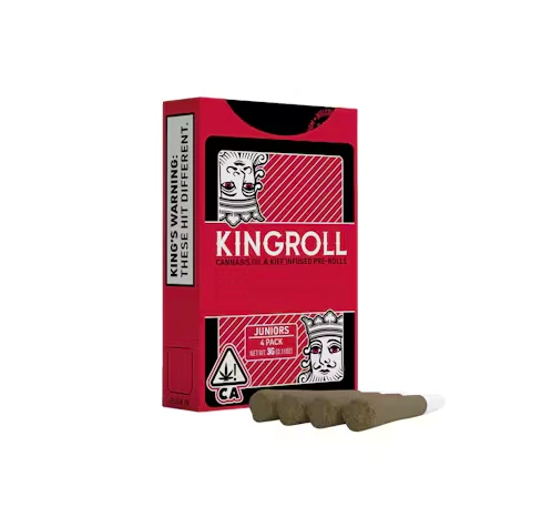 Kingroll - KINGROLL | MAGIC MELON X BANANALOPE HAZE - 4PK INFUSED | PREROLL | 3G Main Image