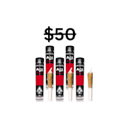 Kingroll ACE Bundle | 5x .6g Infused Kingrolls | Kingpen