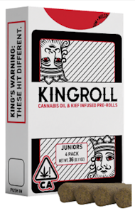 Kingroll JR -  [Kingroll Jr] Infused Preroll 4 Pack - 3g - Hybrid Variety #8