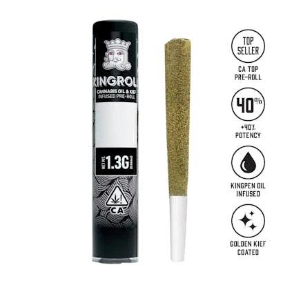 Kingroll - Kingroll - Watermelon Z x Cannalope Kush - Infused Preroll - 1.3G Main Image