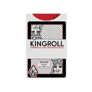 KINGPEN - KINGROLL 4 PACK - GG4 X ZOOKIES .75G - KINGPEN
