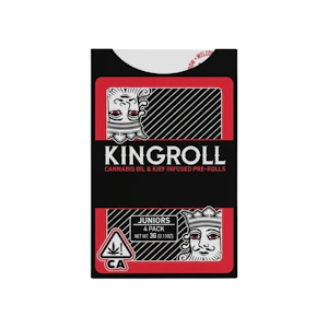 KINGPEN - KINGROLL 4 PACK - CANNALOPE AK X CANNALOPE KUSH .75G - KINGPEN