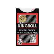 KINGROLL 4 PACK VARIETY - INDICA MIX #7 .75G - KINGPEN