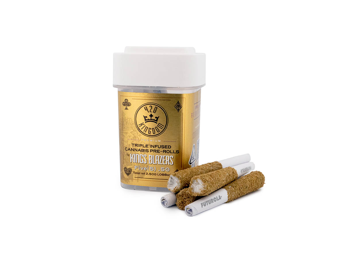 King's Blazers - Wappa - 2.5g Infused Pre-Rolls - 5pk - 4...