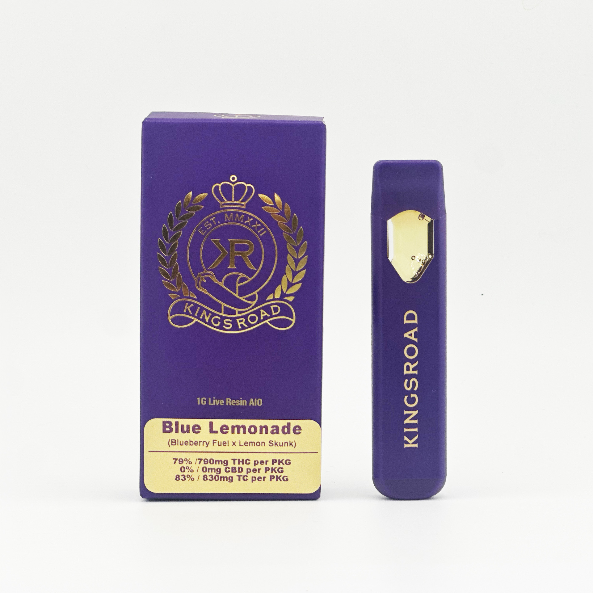 Kings Road | Blue Lemonade | 1g Live Resin AIO - Upstate