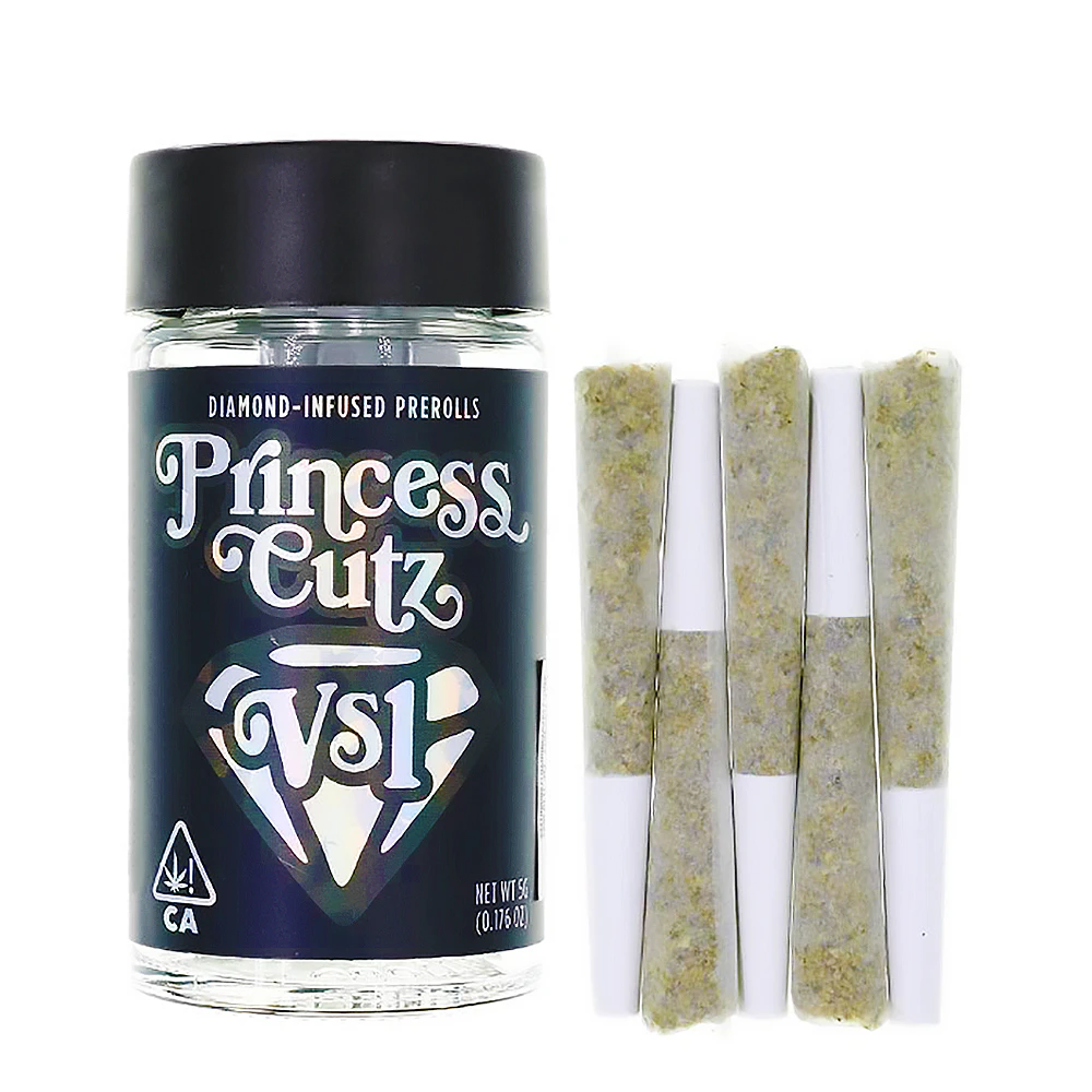 Kingston Royal - Purple Pezz - Diamond Infused 5pk Prerolls (5g) Main Image