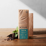 Kiva | Chocolate Bar (20ct) | Midnight Mint CBN | 100mg