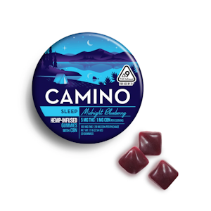 KIVA - Kiva Camino Gummies Midnight Blueberry CBN 5:1