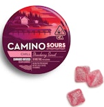 Kiva Camino Gummies Sour Strawberry Sunset