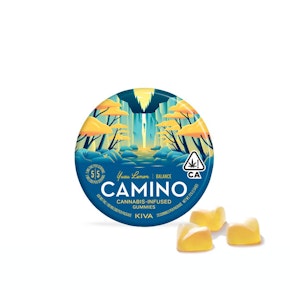 Kiva Camino Gummies I Yuzu Lemon I CBD 1:1