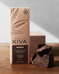 KIVA - Kiva | Dark Chocolate | [100mg] | Hybrid