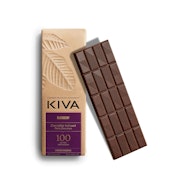 Kiva | Chocolate Bar (20ct) | Dark Blackberry | 100mg