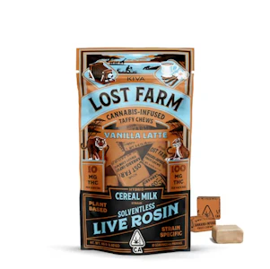 KIVA - Kiva Lost Farm Live Rosin Chews Vanilla Latte