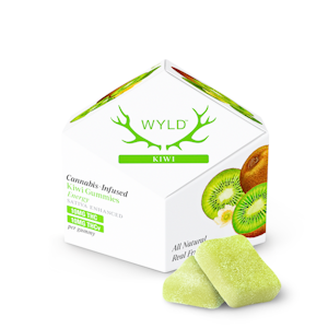 WYLD Gummies - Kiwi 1:1 THC THCv