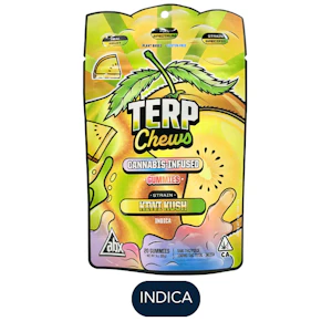ABX - ABX - Terp Chews - Kiwi Kush - Gummies - 20pk - 100mg