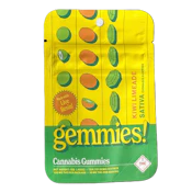Kiwi Limeade (100MG) | Live Resin Gummies | Sativa