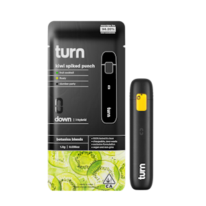 turn -  Kiwi Spiked Punch (I-H) | 1g Botanica Blends AIO | Turn