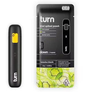 TURN - Turn 1g Kiwi Spiked Punch Disposable