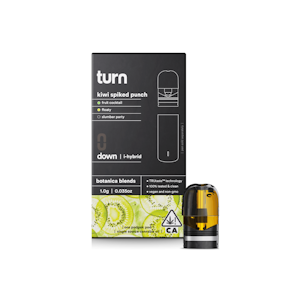 TURN - Kiwi Spiked Punch (I-H) | 1g Botanica Blends POD | Turn