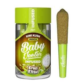 Infused Baby Jeeter 0.5g x 5 Kiwi Kush