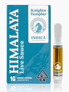 HIMALAYA - Himalaya 1g Knights Templar Live Sauce Cartridge