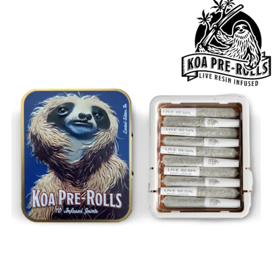 dompen™ - Strawberry Cough x Tangie Live Resin Infused Pre-Roll Pack (10pk) Main Image