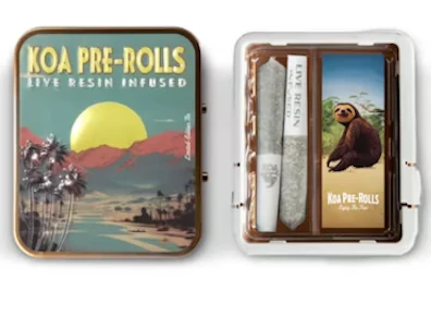 Koa - Koa Infused 2pk Prerolls .7g Super Lemon Haze x Sour Diesel