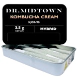 Kombucha Cream 5 Pack Pre Roll Tin | Dr. Midtown | Pre-Roll