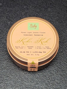 RUBY FARMS - Kosher Kush | Flower | 3.5g