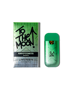 TO THE MOON - Kryptonite 1g Live Resin Disposable | To The Moon