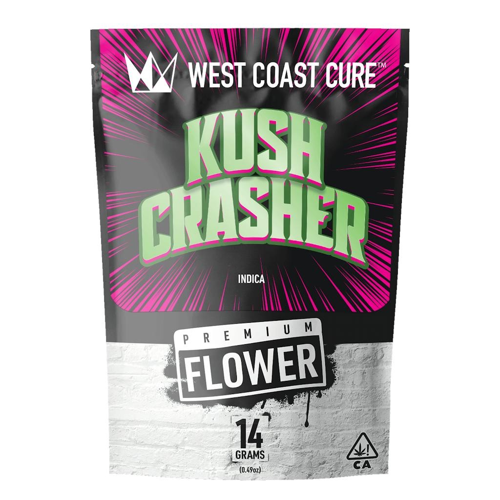West Coast Cure Kush Crasher Premium Flower 14.0g