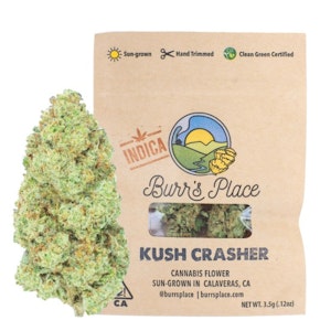 BURR'S PLACE - Burr's Place Kush Crasher 1/8 PD 31%