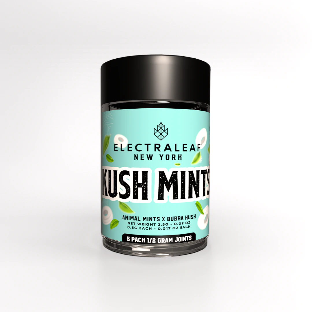 ElectraLeaf - Electraleaf | Preroll | Kush Mints | 5-pack | .5g per | 2.5g Main Image